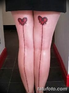 Фото тату чулки 05.06.2019 №034 - tattoo garter stockings - tatufoto.com