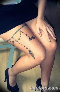 Фото тату чулки 05.06.2019 №036 - tattoo garter stockings - tatufoto.com