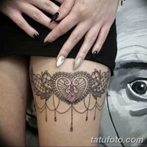 Фото тату чулки 05.06.2019 №038 - tattoo garter stockings - tatufoto.com