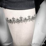 Фото тату чулки 05.06.2019 №051 - tattoo garter stockings - tatufoto.com