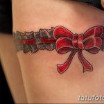 Фото тату чулки 05.06.2019 №074 - tattoo garter stockings - tatufoto.com