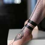 Фото тату чулки 05.06.2019 №160 - tattoo garter stockings - tatufoto.com