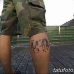 Фото человек с тату в униформе 16.06.2019 №020 - uniform and tattoo - tatufoto.com