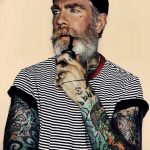 Фото человек с татуировкой 16.06.2019 №002 - photo people with tattoos - tatufoto.com
