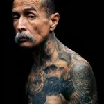Фото человек с татуировкой 16.06.2019 №019 - photo people with tattoos - tatufoto.com