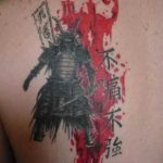 Фото черно красной тату 15.06.2019 №031 - black red tattoos photo - tatufoto.com
