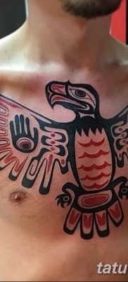 Фото черно красной тату 15.06.2019 №040 — black red tattoos photo — tatufoto.com