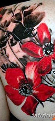 Фото черно красной тату 15.06.2019 №050 — black red tattoos photo — tatufoto.com