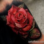 Фото черно красной тату 15.06.2019 №052 - black red tattoos photo - tatufoto.com