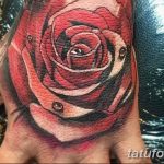 Фото черно красной тату 15.06.2019 №060 - black red tattoos photo - tatufoto.com