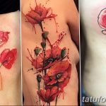 Фото черно красной тату 15.06.2019 №070 - black red tattoos photo - tatufoto.com
