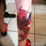 Фото черно красной тату 15.06.2019 №129 - black red tattoos photo - tatufoto.com