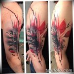 Фото черно красной тату 15.06.2019 №131 - black red tattoos photo - tatufoto.com