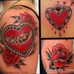 Фото черно красной тату 15.06.2019 №168 - black red tattoos photo - tatufoto.com