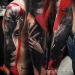 Фото черно красной тату 15.06.2019 №183 - black red tattoos photo - tatufoto.com