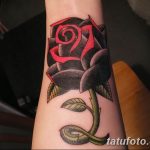 Фото черно красной тату 15.06.2019 №193 - black red tattoos photo - tatufoto.com