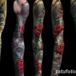 Фото черно красной тату 15.06.2019 №197 - black red tattoos photo - tatufoto.com