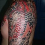 Фото черно красной тату 15.06.2019 №212 - black red tattoos photo - tatufoto.com