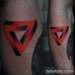 Фото черно красной тату 15.06.2019 №233 - black red tattoos photo - tatufoto.com