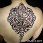Фото черно красной тату 15.06.2019 №255 - black red tattoos photo - tatufoto.com