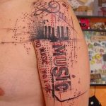 Фото черно красной тату 15.06.2019 №288 - black red tattoos photo - tatufoto.com