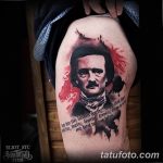 Фото черно красной тату 15.06.2019 №296 - black red tattoos photo - tatufoto.com