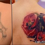 Фото черно красной тату 15.06.2019 №319 - black red tattoos photo - tatufoto.com