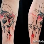 Фото черно красной тату 15.06.2019 №326 - black red tattoos photo - tatufoto.com