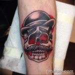 Фото черно красной тату 15.06.2019 №334 - black red tattoos photo - tatufoto.com