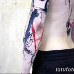 Фото черно красной тату 15.06.2019 №345 - black red tattoos photo - tatufoto.com