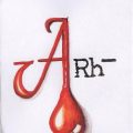 Фото Эскиз тату Группа крови 15.07.2019 №004 - Sketch tattoo blood type - tatufoto.com