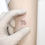 Фото маленькое тату лошадь 24.07.2019 №032 - small horse tattoo - tatufoto.com