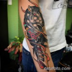 Фото пример тату с лошадью 24.07.2019 №023 - horse tattoo - tatufoto.com