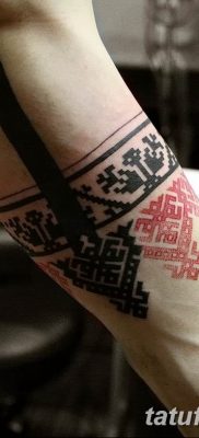 Фото славянский орнамент тату 10.07.2019 №005 — Slavic tattoo ornament — tatufoto.com
