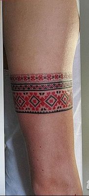 Фото славянский орнамент тату 10.07.2019 №024 — Slavic tattoo ornament — tatufoto.com