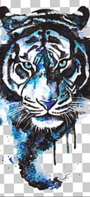 Фото тату белый тигр 28.07.2019 №025 — white tiger tattoo — tatufoto.com
