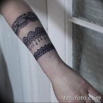 Фото тату браслет орнамент 10.07.2019 №010 - tattoo bracelet ornament - tatufoto.com