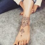 Фото тату браслет орнамент 10.07.2019 №017 - tattoo bracelet ornament - tatufoto.com