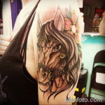 Фото тату лошадь для девушек 24.07.2019 №024 - horse tattoo for girls - tatufoto.com