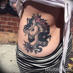 Фото тату лошадь для девушек 24.07.2019 №037 - horse tattoo for girls - tatufoto.com