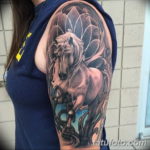 Фото тату лошадь для девушек 24.07.2019 №045 - horse tattoo for girls - tatufoto.com