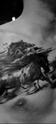 Фото тату лошадь для мужчин 24.07.2019 №016 — horse tattoo for men — tatufoto.com