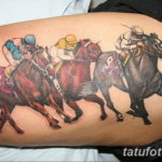 Фото тату лошадь для мужчин 24.07.2019 №021 - horse tattoo for men - tatufoto.com