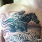 Фото тату лошадь для мужчин 24.07.2019 №031 - horse tattoo for men - tatufoto.com