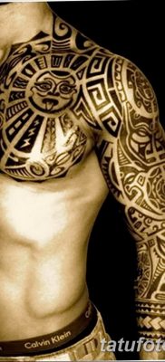 Фото тату орнамент мужские 10.07.2019 №025 — tattoo ornament for men — tatufoto.com