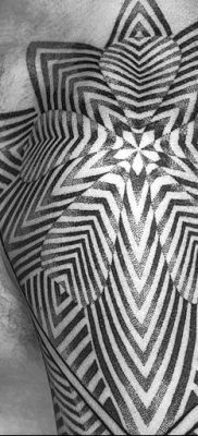 Фото тату орнамент на плече 10.07.2019 №016 — tattoo ornament on the shoul — tatufoto.com