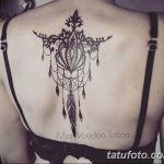 Фото тату орнамент на спине 10.07.2019 №011 - back tattoo ornament - tatufoto.com