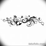 Фото тату растительный орнамент 10.07.2019 №004 - tattoo floral ornament - tatufoto.com