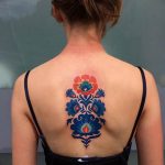 Фото тату растительный орнамент 10.07.2019 №011 - tattoo floral ornament - tatufoto.com