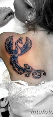 Фото тату феникс для девушек 18.07.2019 №047 — tattoo phoenix for girls — tatufoto.com